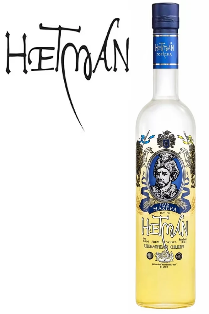 Hetman Grain Vodka - 40% Vol. / 0,7 Liter