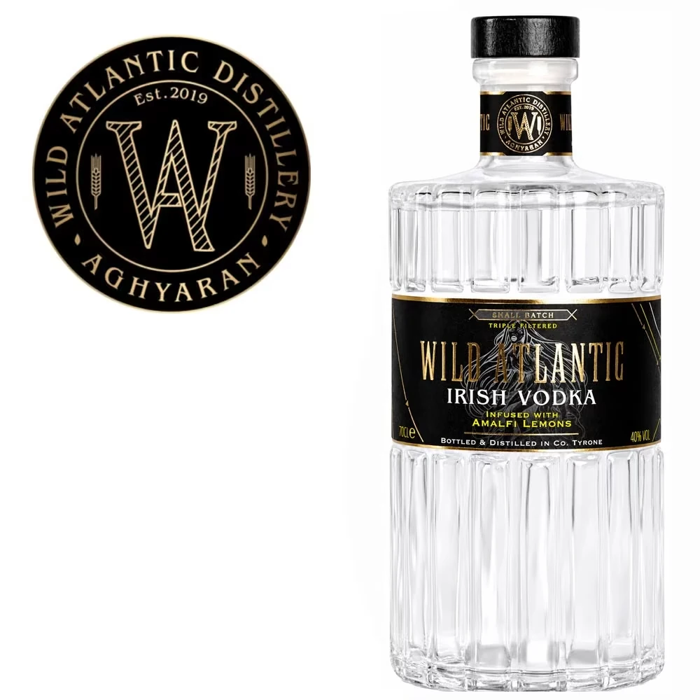 Wild Atlantic Amalfi Lemon Vodka - 40% Vol. / 0,7 Liter