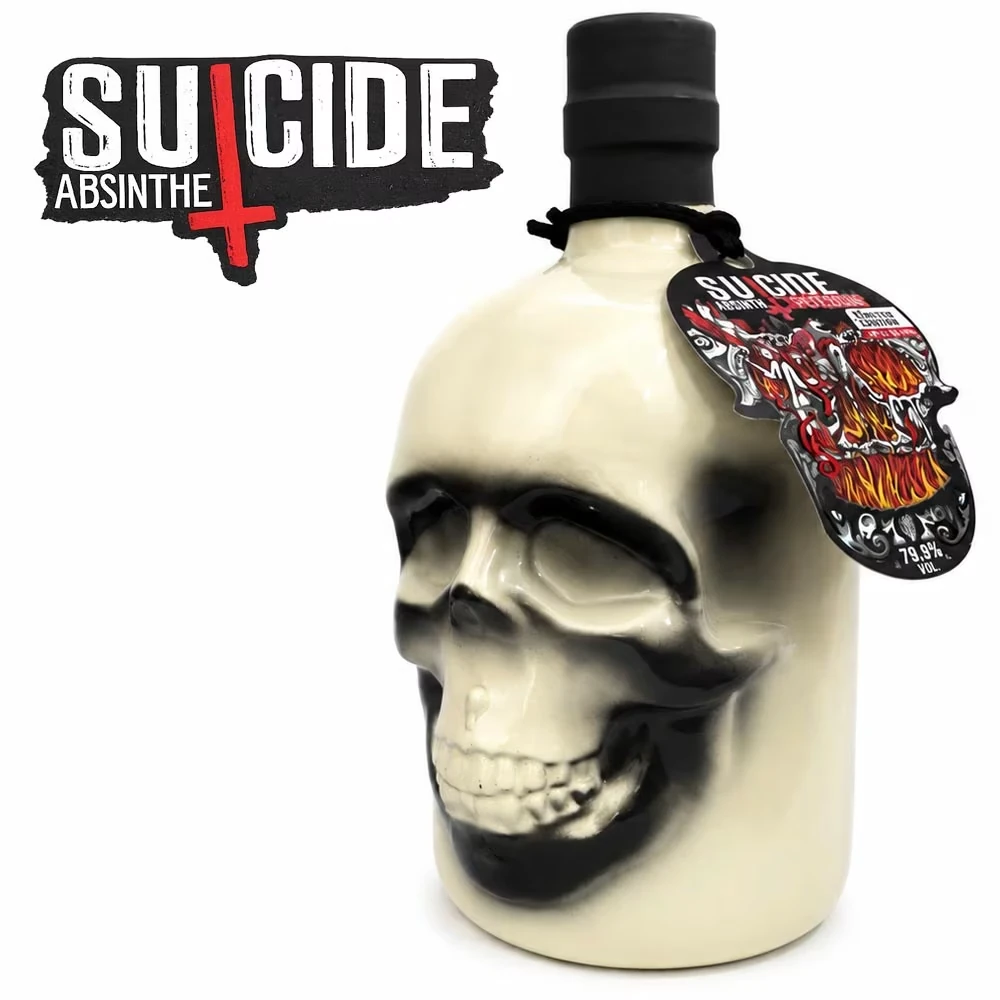 Suicide Absinth Super Strong - 79,9% Vol. / 0,5 Liter