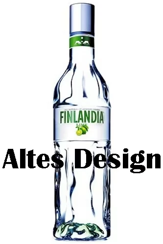 Finlandia Lime Vodka - Altes Design