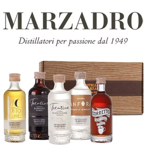 Marzadro Miniaturen Set - 5 x 50 ml