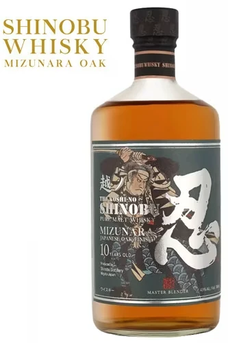 Shinobu 10 Jahre Pure Malt - Mizunara Cask