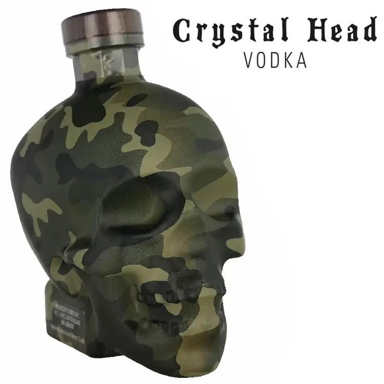 Crystal Head Camo Vodka Limited Edition – 40% Vol. / 0,7 Liter