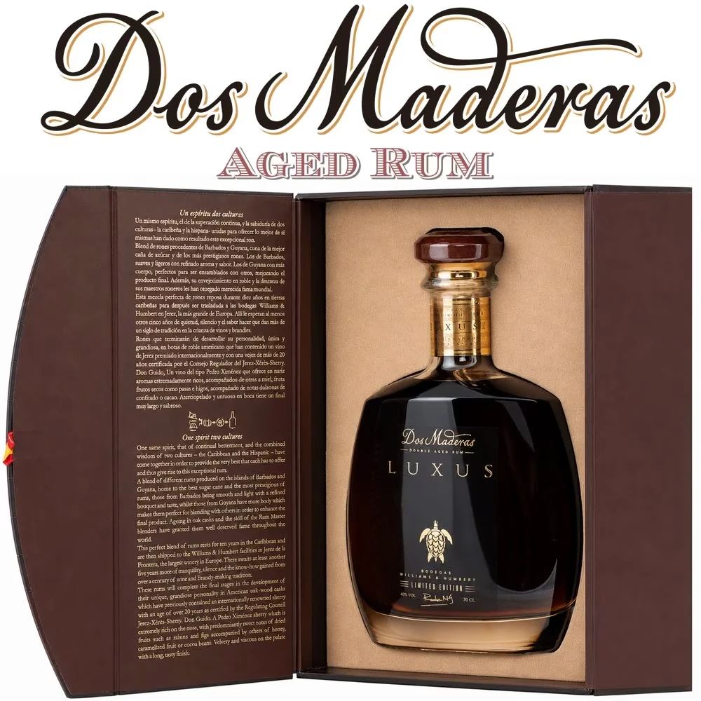 Dos Maderas Luxus Rum - 40% Vol. / 0,7 Liter