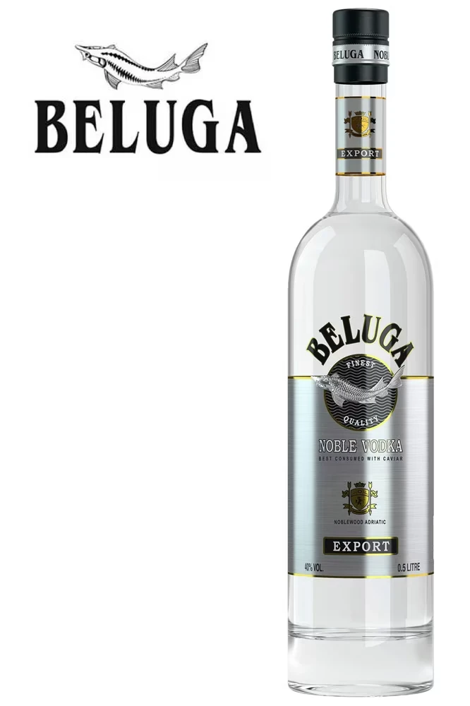 Beluga Vodka 0,5 Liter Flasche
