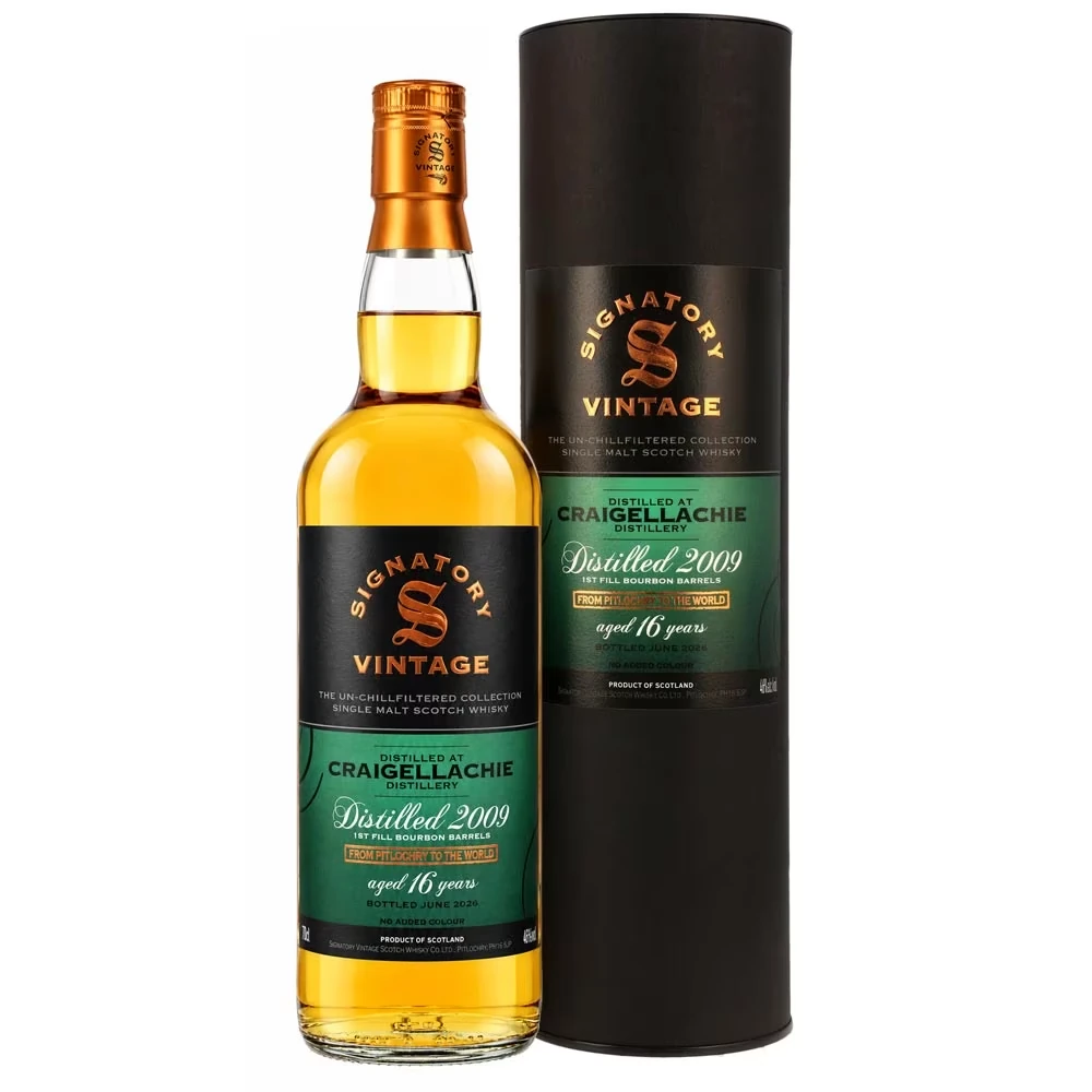 Craigellachie 2009 - Signatory 16 Jahre - 46% Vol.