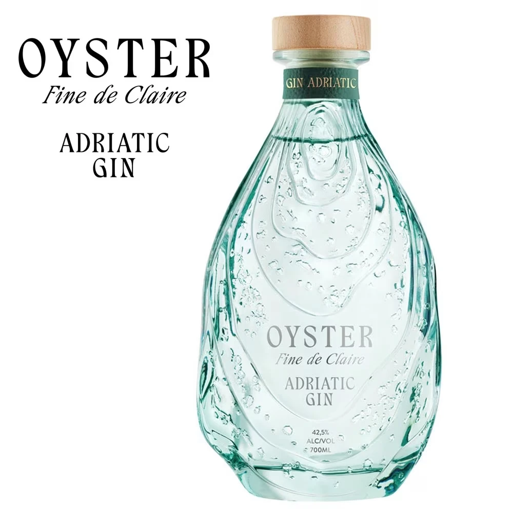 Oyster Fine de Claire Adriatic Gin – 42,5 % Vol. / 0,7 Liter