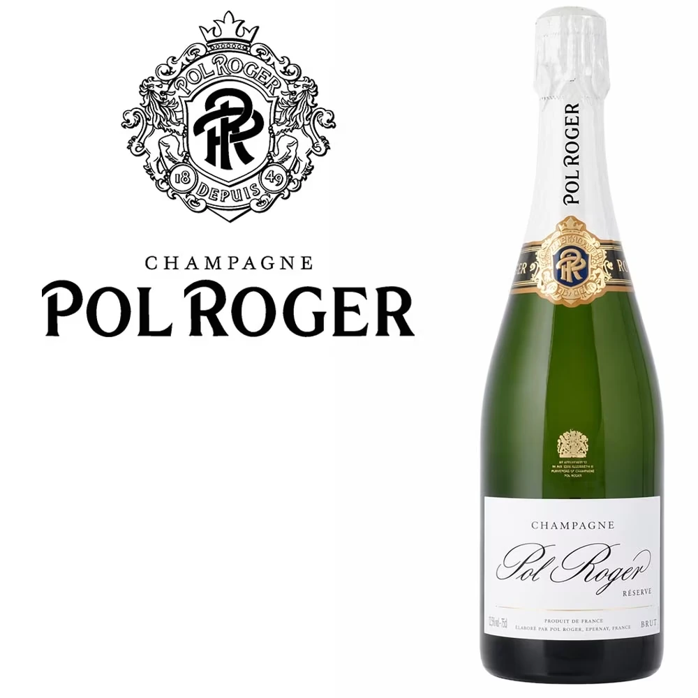Pol Roger Brut Reserve Champagner - 0,75 Liter