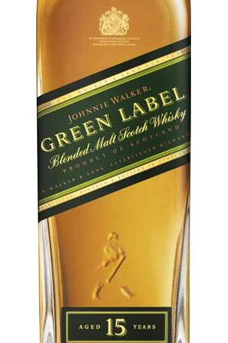 Johnnie Walker Green Label Etikett