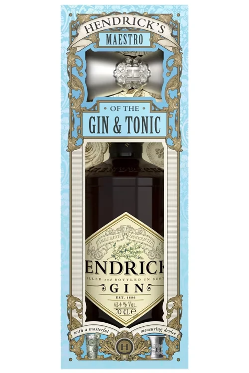 Hendricks Dry Gin 41,4% - Maestro Jigger Pack