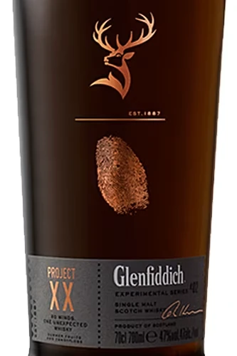 Glenfiddich Project XX Etikett