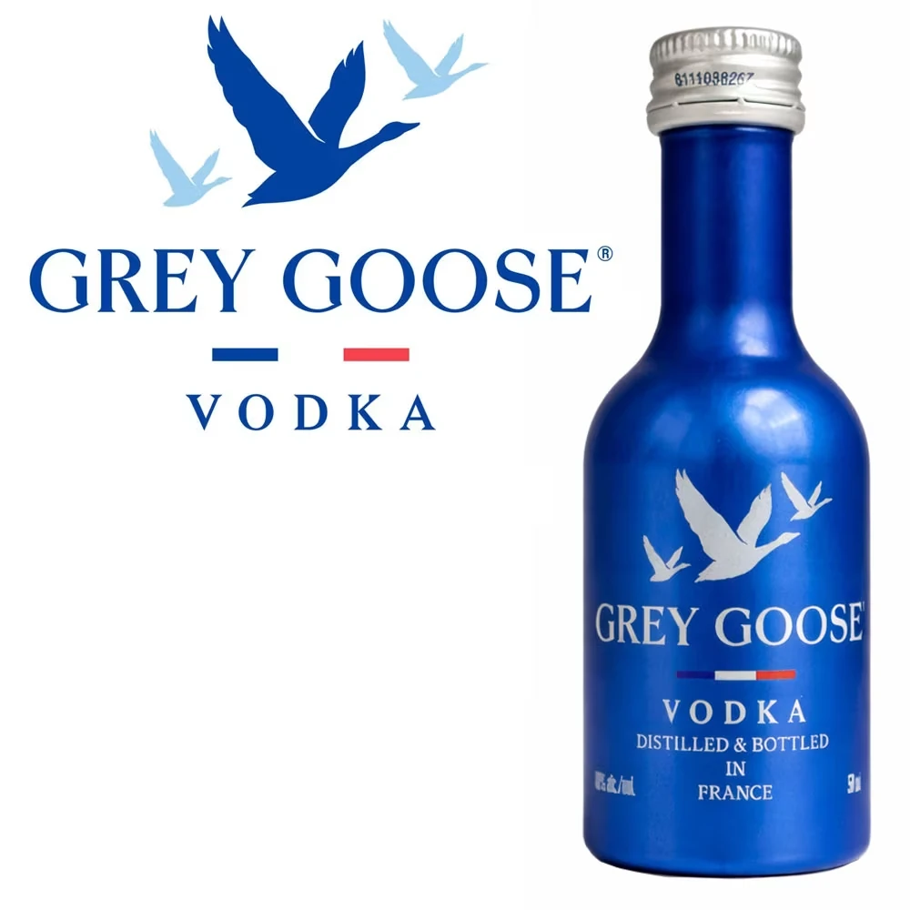 Grey Goose Vodka -  40% Vol. / 50 ml Miniatur