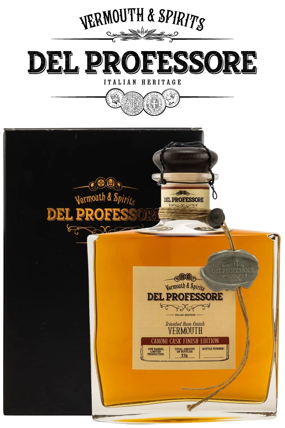 Del Professore Caroni Rum Finish Vermouth