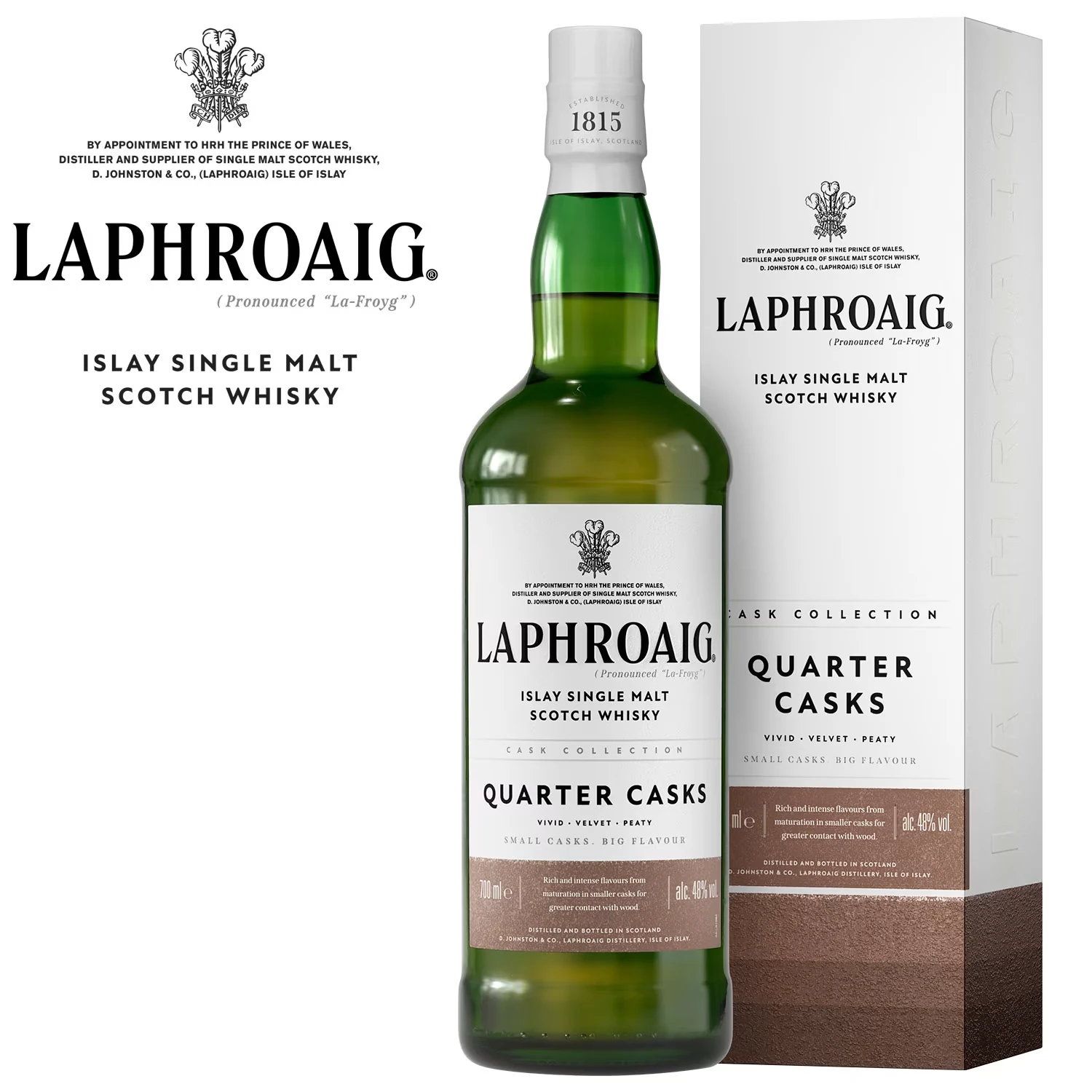 Laphroaig Quarter Casks 48% Vol. - Neues Design