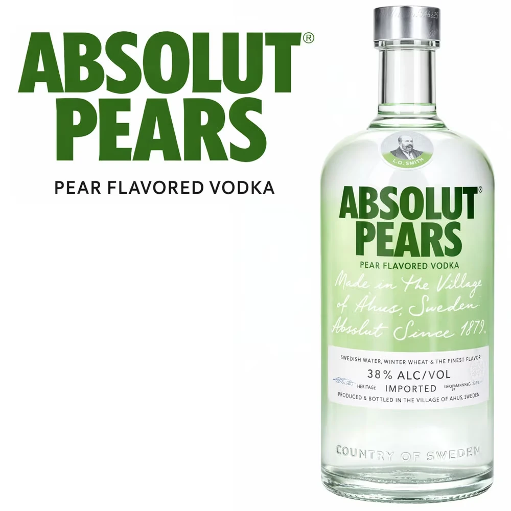 Absolut Pears Vodka - 38% Vol. / 0,7 Liter