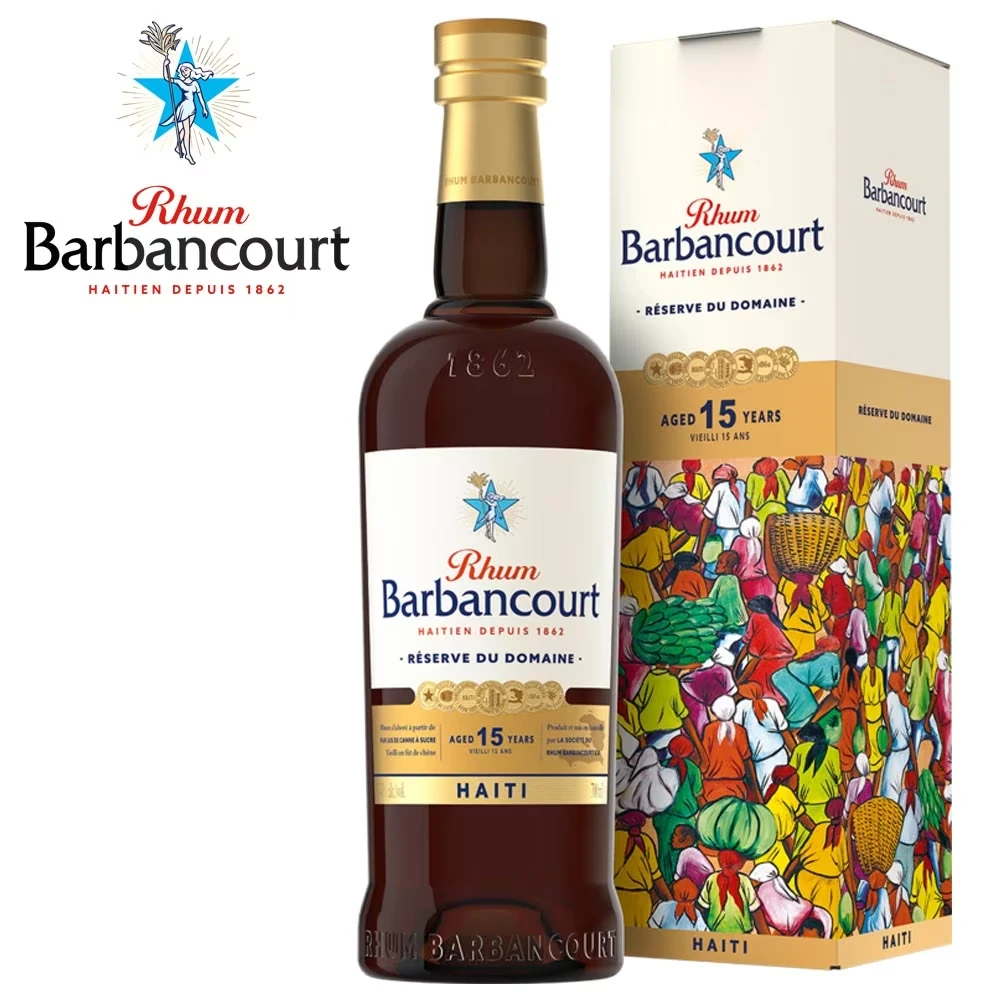 Rhum, Barbancourt, Haiti, 15 Jahre, Flasche