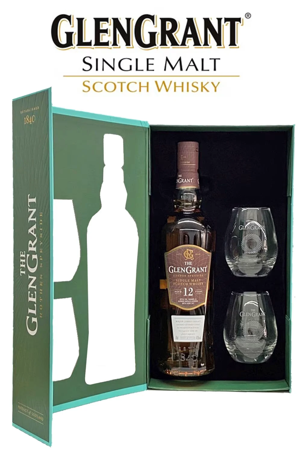 Glen Grant 12 Jahre Geschenkset