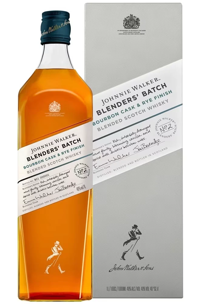 Johnnie Walker Blender’s Batch Bourbon Cask & Rye Finish