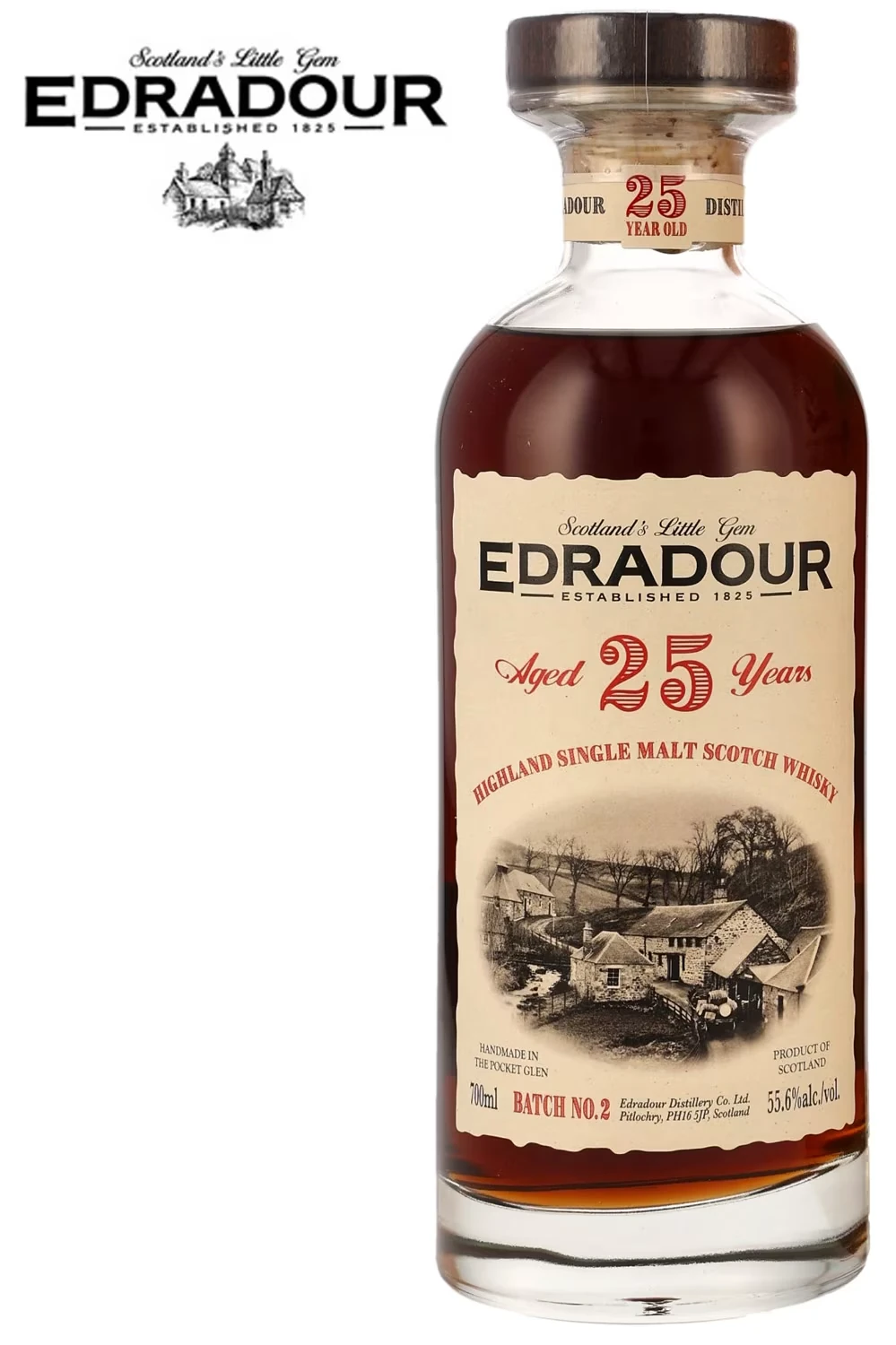 Edradour 25 Jahre - Ibisco Decanter