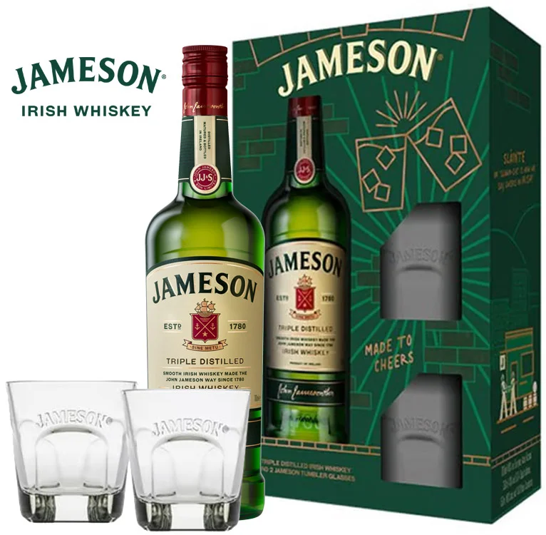 Jameson Irish Whiskey Tumbler Geschenkset