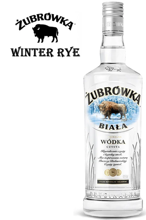 Zubrowka White - Winter Rye Vodka - 1 Liter