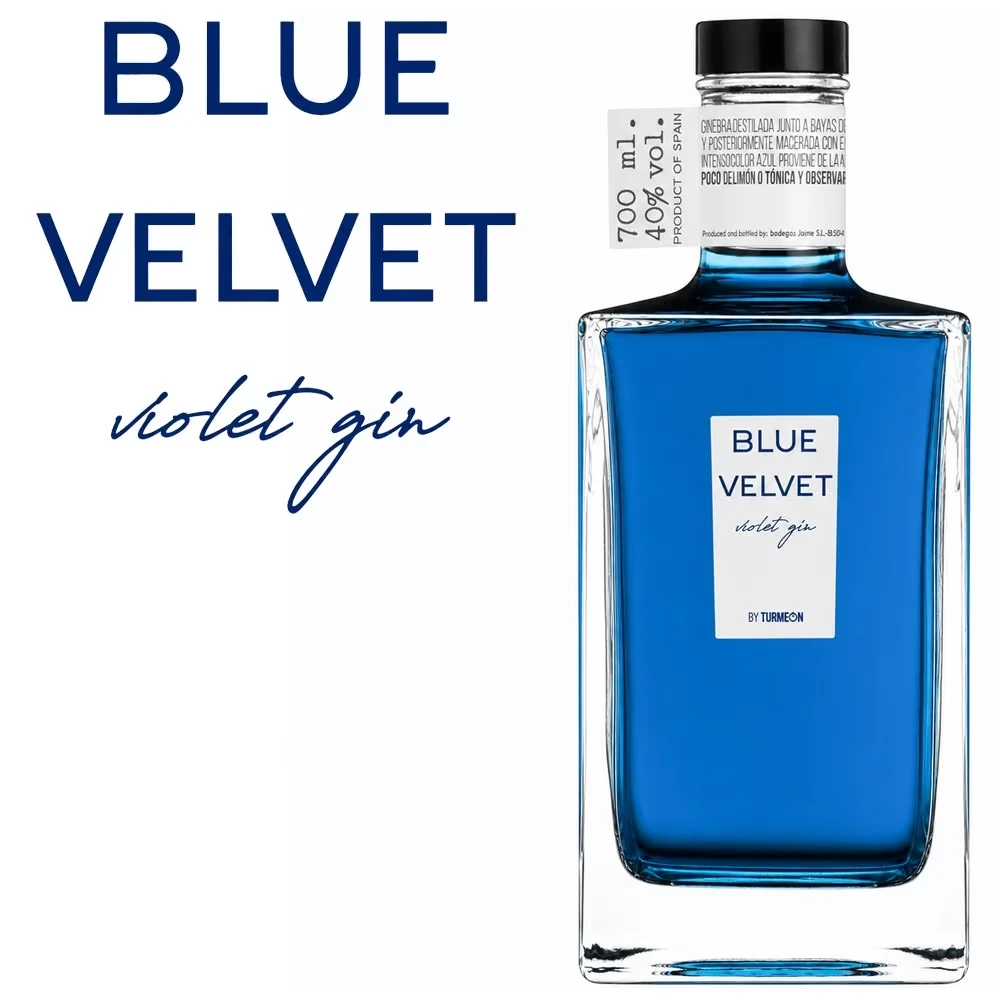 Blue Velvet Farbwechsel Gin - 40% Vol. / 0,7 Liter