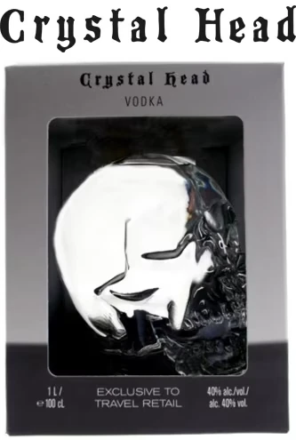 Crystal Head Vodka in der 1 Liter Flasche