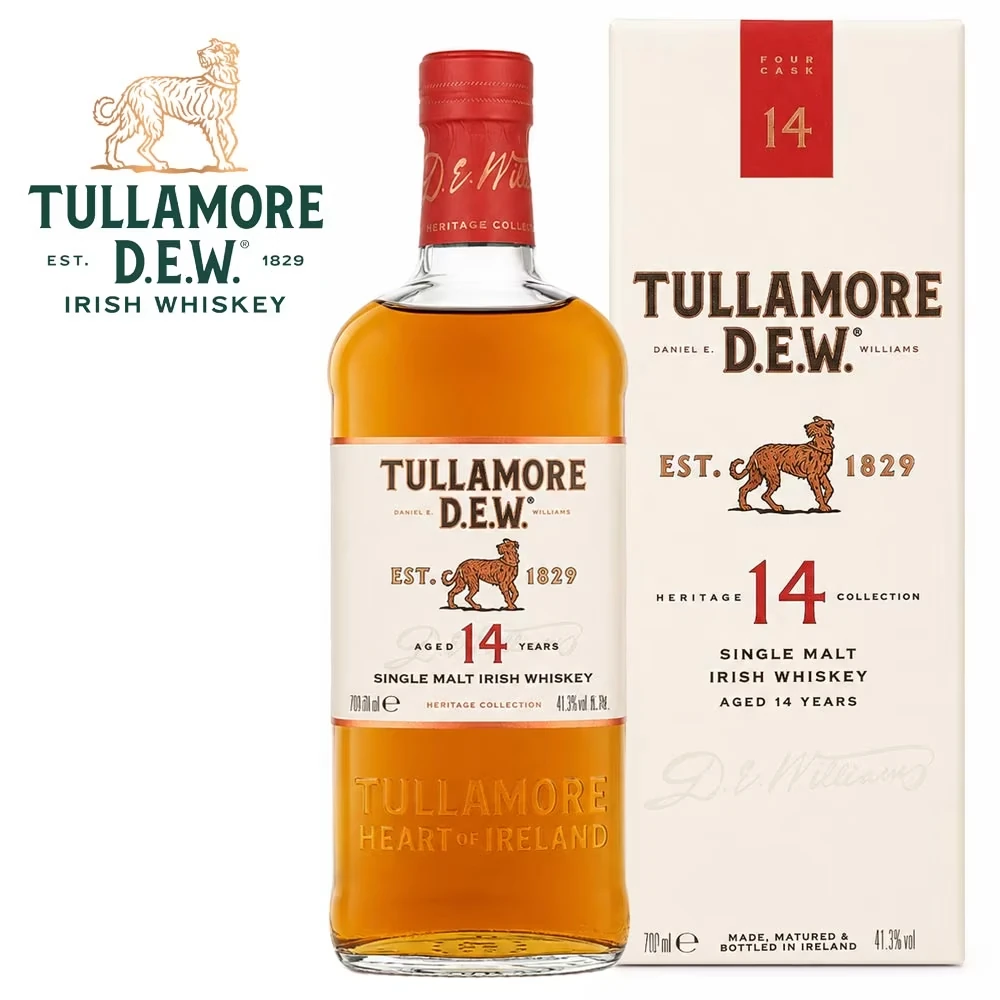 Tullamore D.E.W. 14 Jahre Single Malt Whiskey - 41,3% Vol.