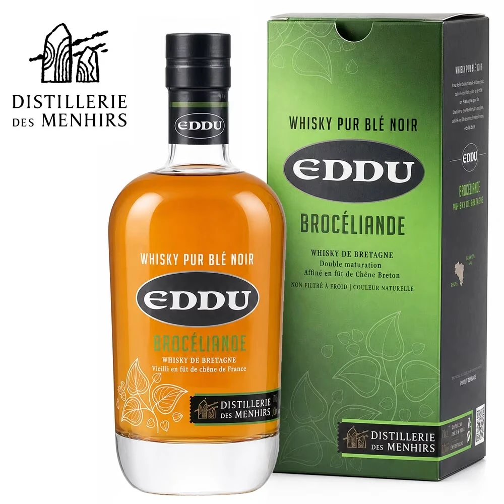 Eddu Brocéliande - Buchweizen Whisky - 43% Vol. / 0,7 Liter