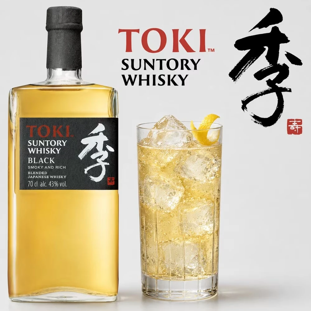 Whisky, Whisky japanisch, Flasche, Glas, Eis