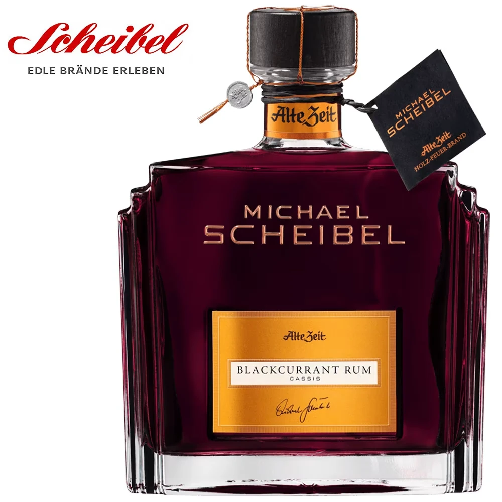 Scheibel Alte Zeit Blackcurrant Rum Likör