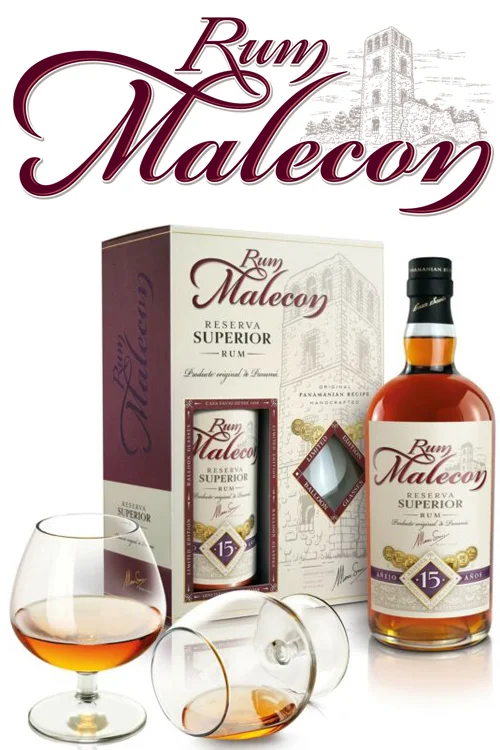 Malecon 15 Jahre Rum Geschenkset