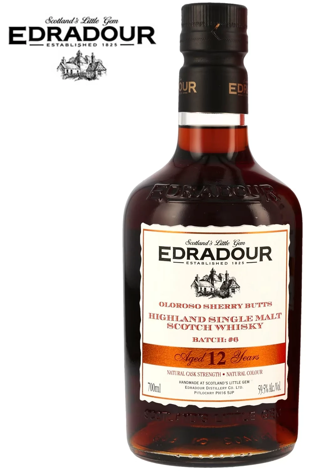 Edradour 12 Jahre Cask Strength