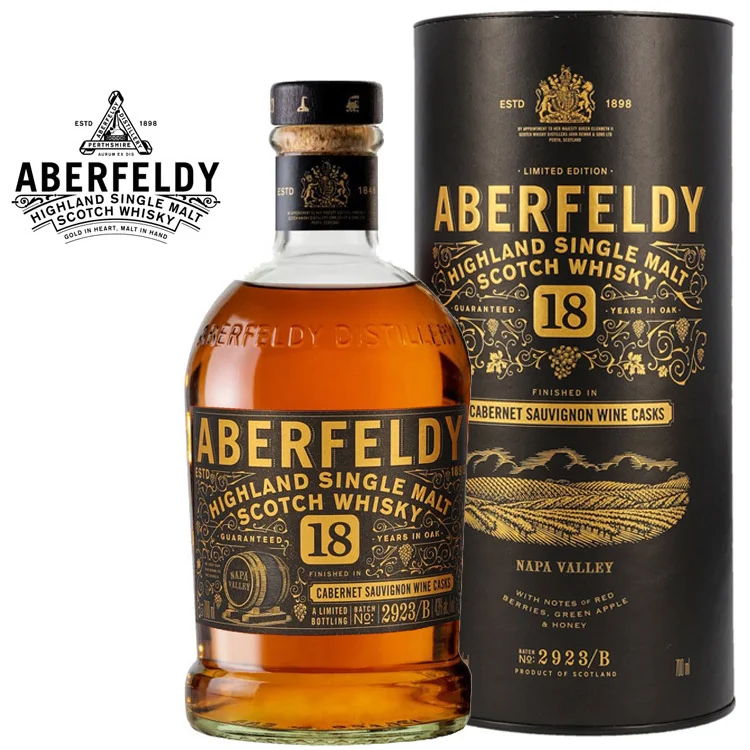 Aberfeldy 18 Jahre Napa Valley Red Wine Finish