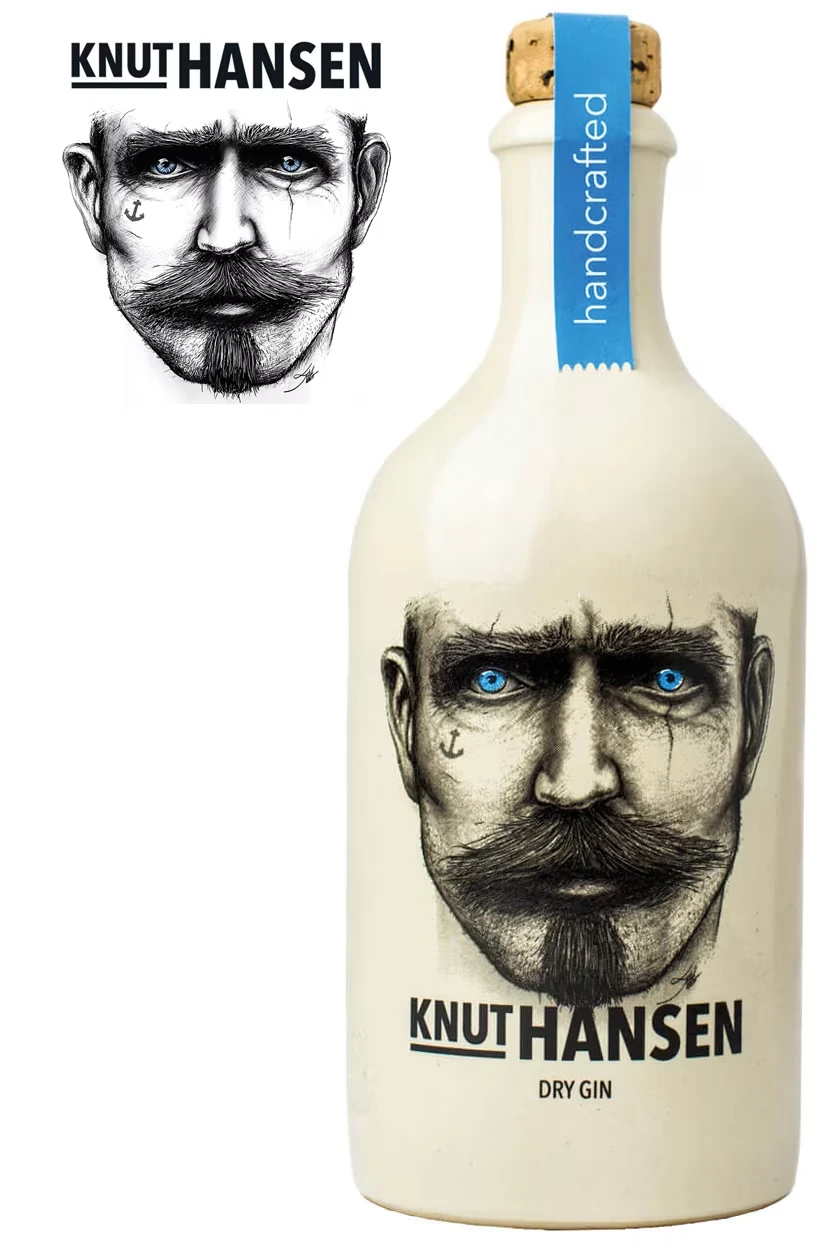 Knut Hansen Dry Gin Flasche