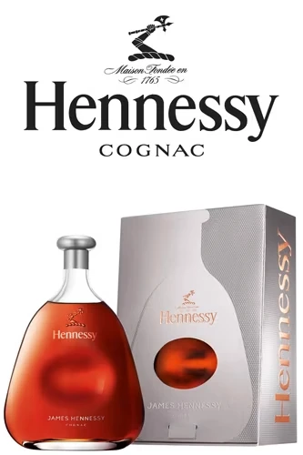 James Hennessy Cognac in Geschenkbox