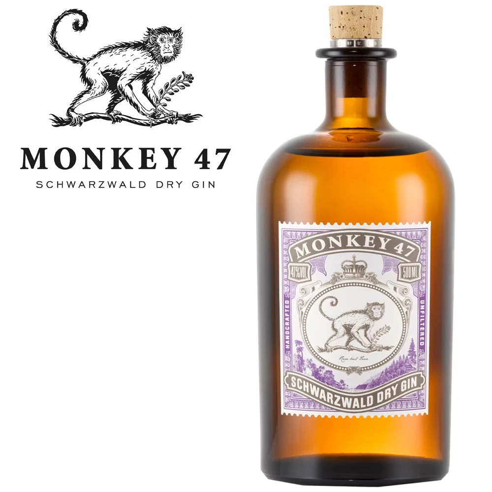 Monkey 47 Dry Gin - 47% Vol. / 0,5 Liter