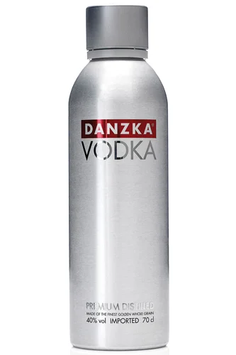 DANZKA Forty Red Vodka - 40% Vol. / 0,7 Liter