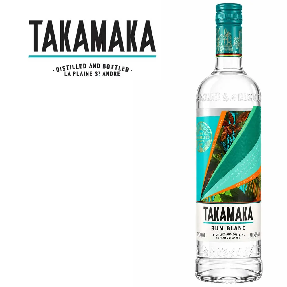 Rum, Takamaka, Flasche, Blanc, Etikett, Rum, Takamaka, Flasche, Bottled, Blanc