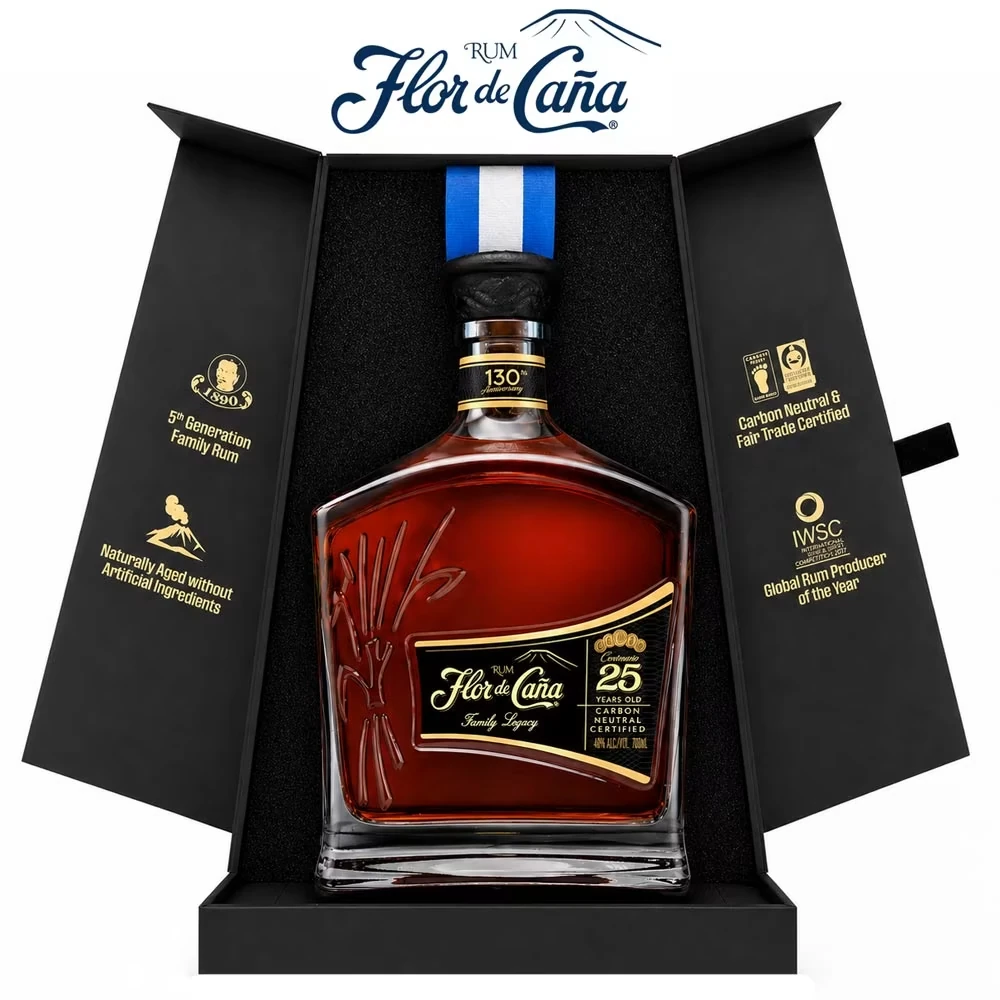 Flor de Cana Centenario 25 Jahre Rum - 40% Vol. / 0,7 Liter