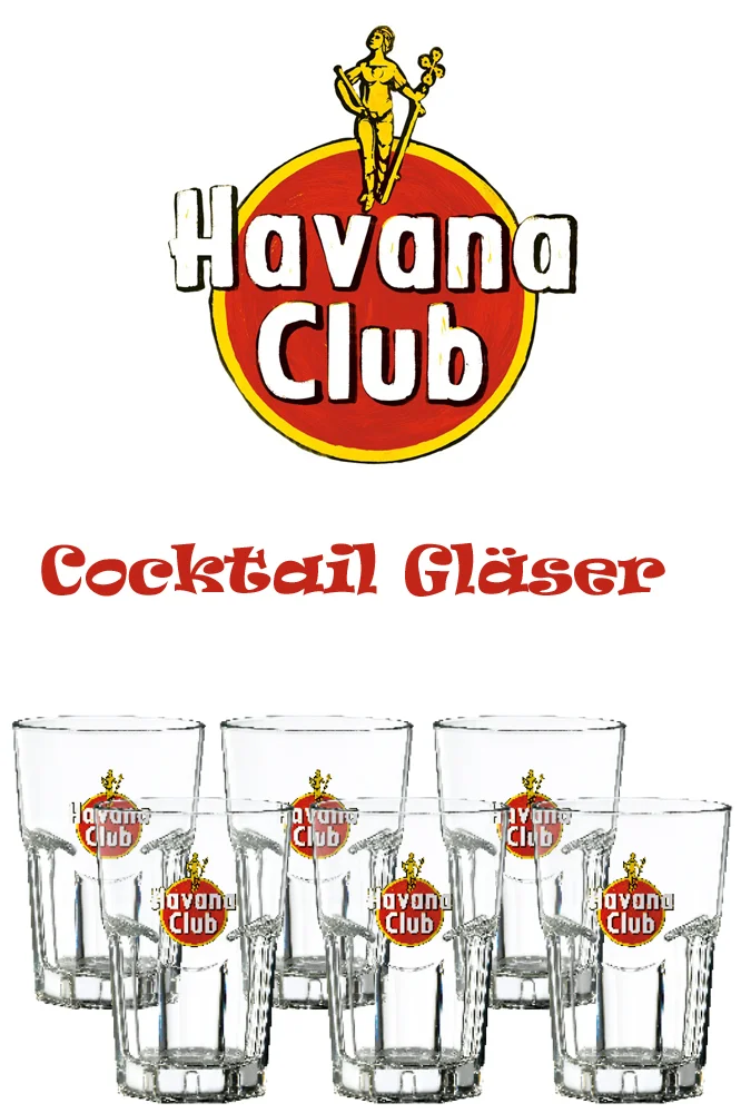 Havana Club Cocktailglas