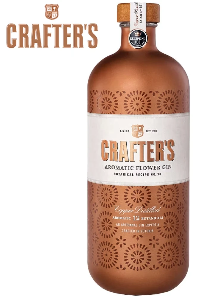 Crafter's Aromatic Flower Gin - 44,3% Vol. / 1 Liter