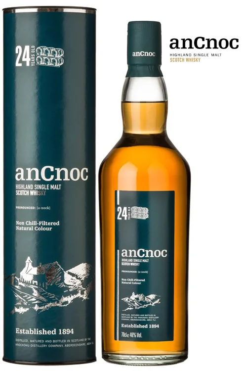 AnCnoc 24 Jahre Whisky