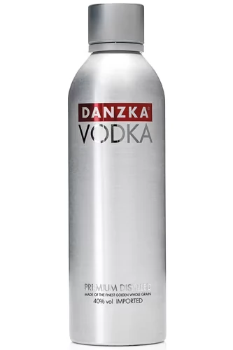 DANZKA Forty Red Vodka – 40% Vol. / 1 Liter