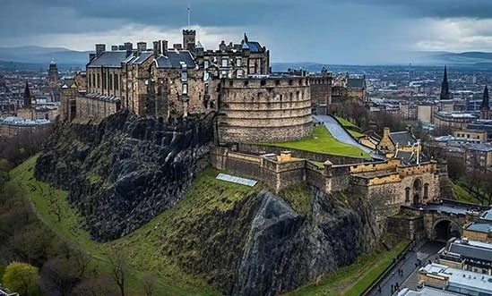 Lowland Whisky Burg von Edinburgh Lowlands