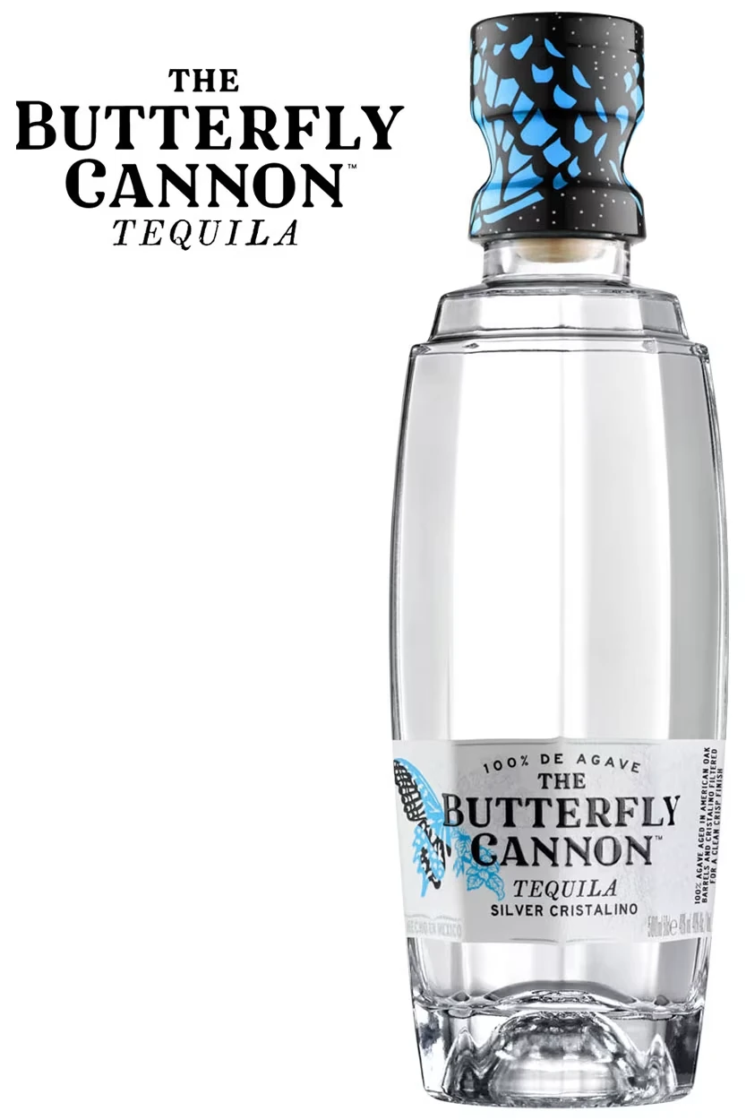 The Butterfly Cannon Cristalino Tequila