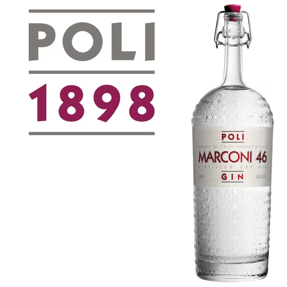 Poli Marconi 46 Gin - 46% Vol. / 0,7 Liter