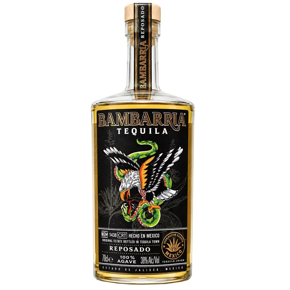 Bambarria Reposado Tequila - 38% Vol.