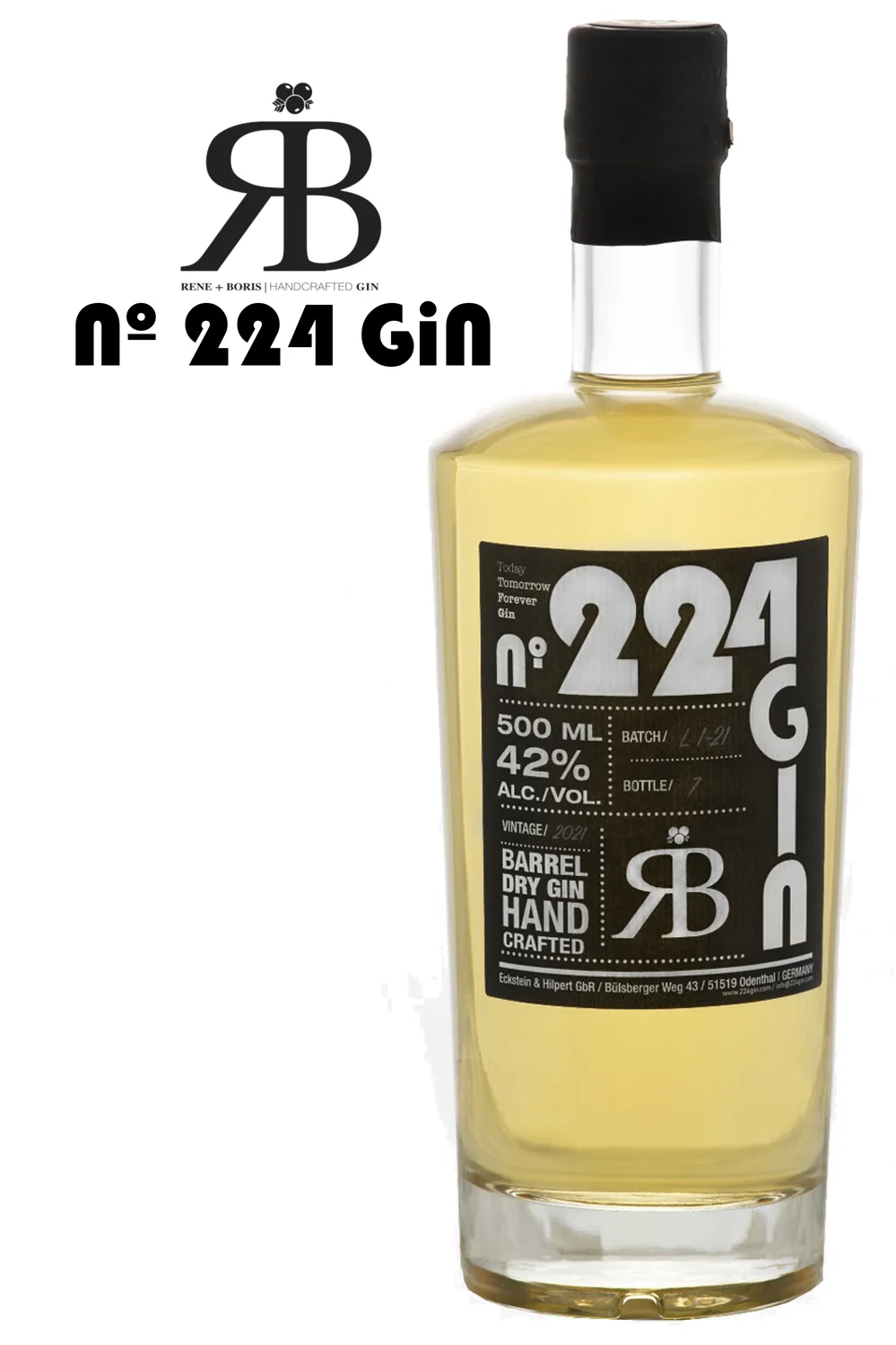 No. 224 Barrel Dry Gin