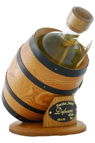 Debowa Vodka im Thermofass - 0,7 Liter